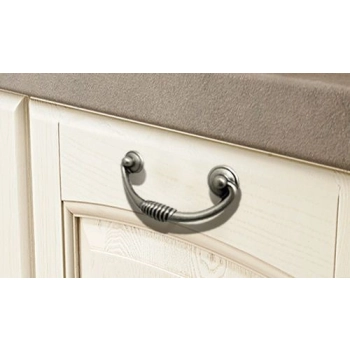 UCHWYT Meblowy OLONA 120x52 Rączka Retro Klasyczny Stara STAL L-96 mm