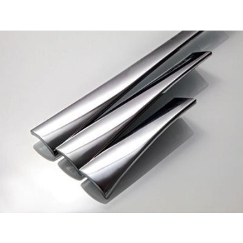 UCHWYT Meblowy 250x19 ONDA Rączka Szafki Szuflady CHROM L-160 mm PRAWY