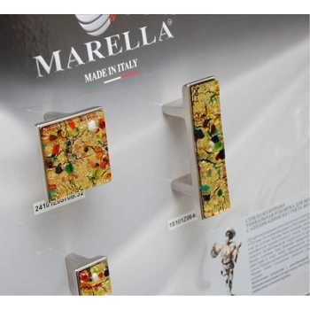 UCHWYT DO MEBLI MURANO GLASS ZŁOTE 15101Z0640B.32