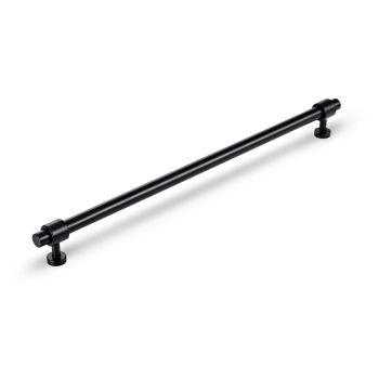 UCHWYT Meblowy REDONDO 356x35 mm Styl Industrialny Czarny Mat L-160 mm