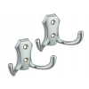 2 szt - Wieszak meblowy na ubrania średni ALUMINIUM Z-361 G6