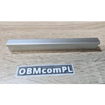 3 szt - Uchwyt meblowy prostokątny L-128 mm aluminium AA-06