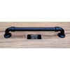 UCHWYT Meblowy NAVY 212x36 mm Vintage LOFT Industrialny CZARNY MAT L-196