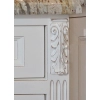 KAPITEL Liść Akantu 40x120mm DEKOR Ozdobny Ornament Pył Drzewny do Mebli