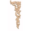 DEKOR 125x280 mm Ornament Ozdobny Dekoracyjny Narożnik Pyłu Drzewnego Prawy
