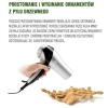DEKOR 230x160 mm Ażurowy Ornament Ozdobny WINOROŚL z Pyłu Drzewnego DIY