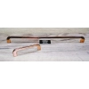 UCHWYT Meblowy 172x7 Relingowy CLIP Designerski Reling MIEDŹ Połysk L-160
