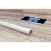 Listwa Drewniana Bukowa Półwałek 10x6mm 1200mm Ozdobna Meble Dekoracja 0602