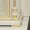 KAPITEL Kaseton Prostokątny 82x60mm DEKOR Ornament Pył Drzewny do Mebli