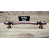 UCHWYT Meblowy 158x14 COLUMNAE Retro Vintage Klasyczny Stara MIEDŹ L-128