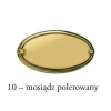GAŁKA Meblowa 32 mm MOSIĄDZ Kula Rączka Gradea Uchwyt Szafki ZŁOTY Połysk