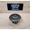 GAŁKA Meblowa 41x21 GORGONE Retro Vintage Antyk Rączka Uchwyt Stare Złoto