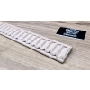 Listwa Drewniana Bukowa Żłobiona 30x7mm 1200mm Ozdobna Meble Dekoracja 0044