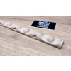 Listwa Drewniana Bukowa Półwałek Kulki Plecionka Owalna 15x8mm 1200mm 0266