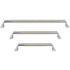 UCHWYT Meblowy 246x12 mm Rączka Szafki Szuflady NIKIEL Satyna L-224