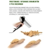 DEKOR 355x85 mm Ornament Ozdobny Dekoracyjny Korona z Pyłu Drzewnego DIY