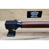 UCHWYT Meblowy FAGIS 180x25 mm Styl Industrialny + Rączka Drewno L-160 mm