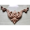 DEKOR 180x107 mm Ornament Ozdobny Dekoracyjny Narożnik z Pyłu Drzewnego DIY