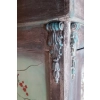 DEKOR 110x30 mm Ornament Ozdobny Liść Akantu Dekoracyjny z Pyłu Drzewnego