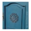 DEKOR fi 390 mm Okrągła Rozeta Ornament Ozdobny Rośliny Pył Drzewy DIY