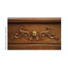DEKOR 90x180 mm Ornament Ozdobny Dekoracyjny Narożnik z Pyłu Drzewnego Lewy