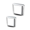 GAŁKA Meblowa 27x11 mm Nowoczesna Rączka Fave Uchwyt Szafki CHROM Połysk