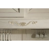 DEKOR 400x80 mm Ornament Ozdobny Dekoracyjny Korona z Pyłu Drzewnego DIY