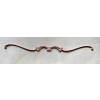 DEKOR 540x40 mm Ornament Ozdobny Dekoracyjny Detal z Pyłu Drzewnego DIY