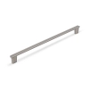 UCHWYT Meblowy Relingowy 337x11 RIVA Ryflowany Modern Szary TITANIUM L-320