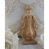 KAPITEL Barokowy Woluty 65x155mm DEKOR Ozdobny Ornament Pył Drzewny Meble
