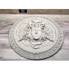 DEKOR fi 270 mm Okrągła Rozeta Ornament Ozdobny MEDUZA Pył Drzewny VERSACE