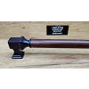 UCHWYT Meblowy FAGIS 340x25 mm Styl Industrialny + Rączka Drewno L-320 mm