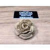 DEKOR fi 40 mm Rozeta Ornament Ozdobny KWIAT RÓŻY z Pyłu Drzewnego DIY