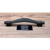 UCHWYT Meblowy 128x16 Rączka Reed Retro Antyk Vintage STARY Mosiądz L-96