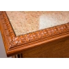 Listwa Drewniana Bukowa Ćwierćwałek Liść Akantu 23x13mm 1200mm 0201