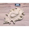 DEKOR 195x125 mm Kartusz Ornament Ozdobny Dekoracyjny z Pyłu Drzewnego DIY