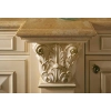 KAPITEL Joński Woluty 140x140mm DEKOR Ozdobny Ornament Pył Drzewny Meble