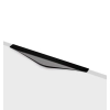 UCHWYT Meblowy Krawędziowy 240x45 mm LIPS Listwowy CZARNY MAT L-160