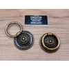 UCHWYT Meblowy Kołatka PERSEO Stare Złoto 40 mm Retro Vintage Antyk