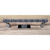 UCHWYT Meblowy 175x15 Relingowy ACCADEMIA Dekoracyjny CHROM Połysk L-128