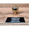 GAŁKA Meblowa 24 mm Kula Okrągła Rączka Ball Uchwyt Szafki ZŁOTY Połysk