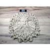 DEKOR 190x170 mm Rozeta Ornament Ozdobny Człowiek Drzewo z Pyłu Drzewnego