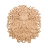 DEKOR 190x170 mm Rozeta Ornament Ozdobny Człowiek Drzewo z Pyłu Drzewnego