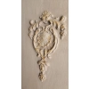 DEKOR 320x190 mm Ornament Ozdobny Dekoracyjny Girlanda z Pyłu Drzewnego DIY