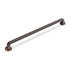 UCHWYT Meblowy 340x20 Relingowy BRERA Loft Industrialny Ciemny Brąz L-320