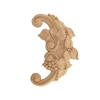 DEKOR 90x135 mm Prawy Ornament Ozdobny Dekoracyjny Kwiaty z Pyłu Drzewnego