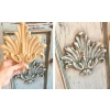 DEKOR 200x190 Ornament Ozdobny Dekoracyjny Liść Platana Pyłu Drzewnego DIY
