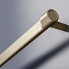 UCHWYT Meblowy Relingowy 188x9 mm Diva Premium SATYNOWE ZŁOTO L-160
