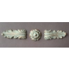 DEKOR 110x40 mm Ornament Ozdobny Liść Akantu Dekoracyjny z Pyłu Drzewnego