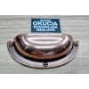 UCHWYT Meblowy MUSZELKA Duża 95x38 Rączka Stara MIEDŹ L-64 mm